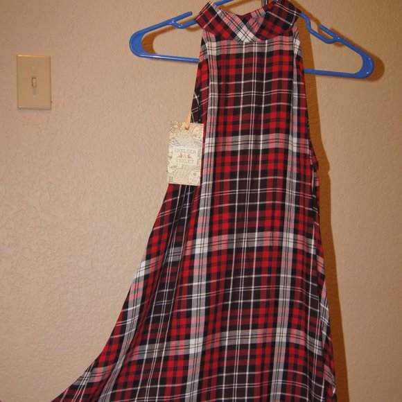 Chelsea & Violet Dresses & Skirts - Chelsea and Violet Plaid Sleeveless Dress